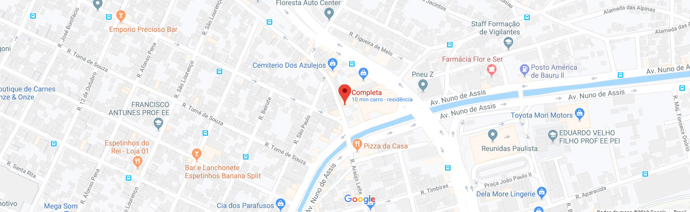 Mapa Atacadista Foco
